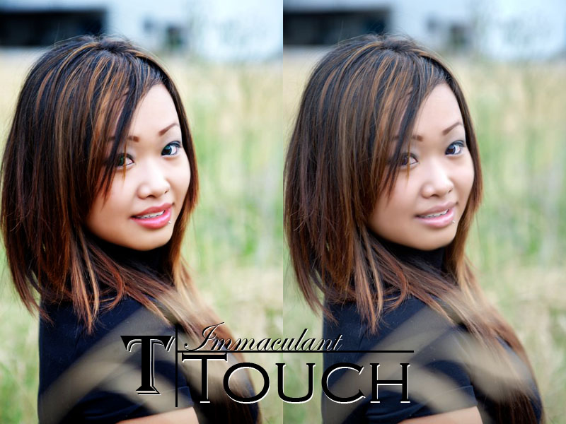 Male and Female model photo shoot of Immaculant Touch and Linda xo 