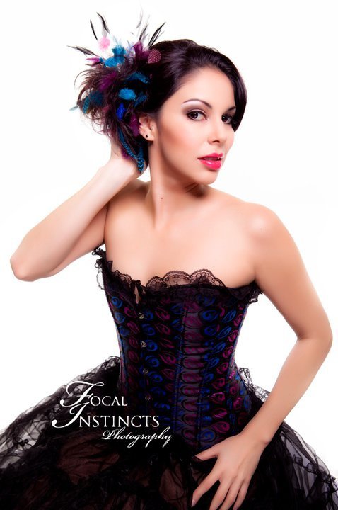 Female model photo shoot of Miss Lasher by Focal Instincts, hair styled by Gabrielle Vossler
