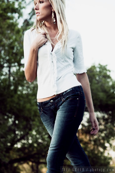 Female model photo shoot of Lauren Eckkey by Jeff Greer