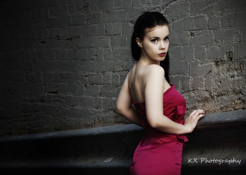 Female model photo shoot of KX Photography and Becstacy in Brisbane CBD