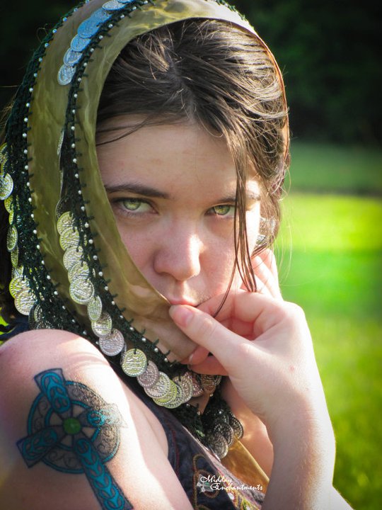 Female model photo shoot of Mercy Boeck in Outside Kimberly's house in sharpsburg