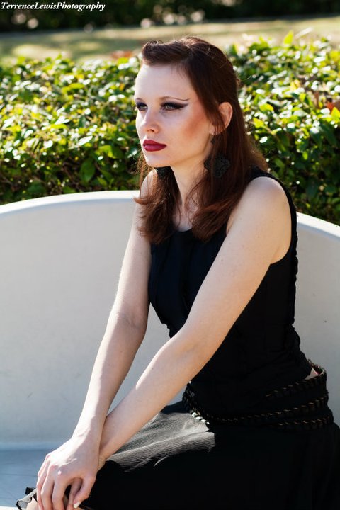 Female model photo shoot of Kats Warpaint by Terrence Lewis in Irvine, CA