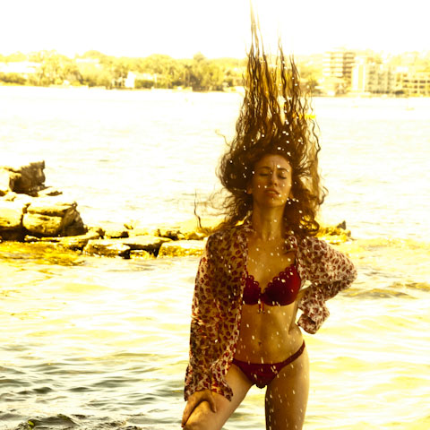 Female model photo shoot of SweetValentinka by Nyk Sykes in Queens Beach, Sydney Harbour