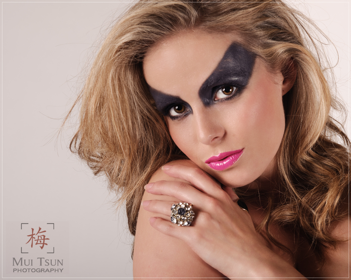 Female model photo shoot of Jenni Bruce by Mui Tsun Photography, makeup by Louise Hair and Make Up