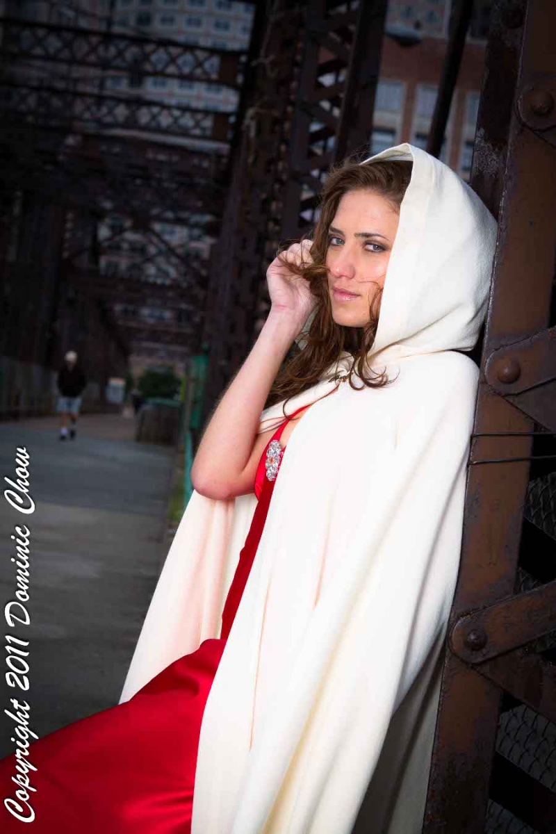 Female model photo shoot of Cloakmaker and Lara Zaki by Bosmango Photography in Boston, MA