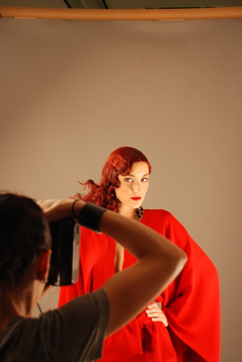 Female model photo shoot of Amanda Leigh Hancock, hair styled by Al Kelly