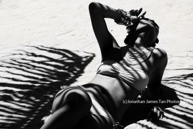 Male model photo shoot of Jonathan James Tan in Nalusuan Island