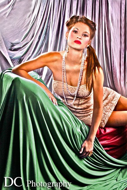 Female model photo shoot of AmandaLynnModeling in Compton studio