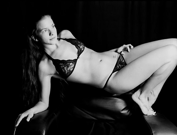 Female model photo shoot of Seneca June by AgX