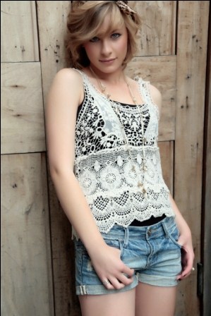 Female model photo shoot of Lucy Wilsher in Teen Queen London Studios
