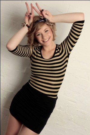 Female model photo shoot of Lucy Wilsher in Teen Queen London Studios