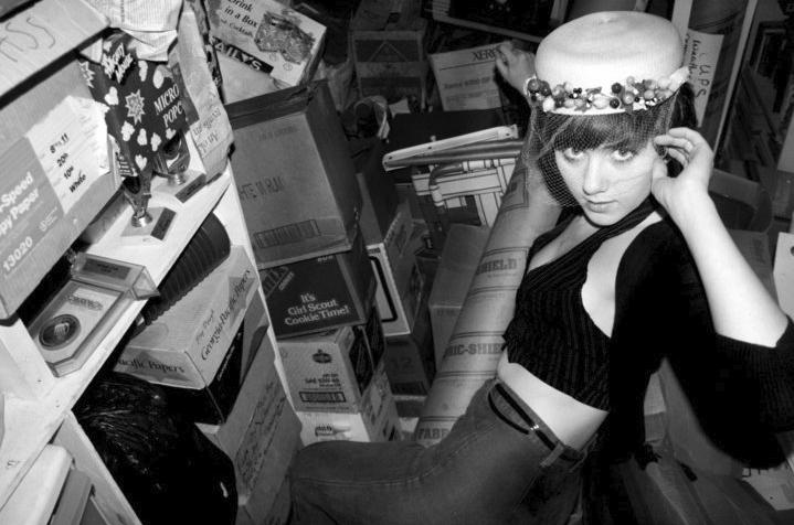 Female model photo shoot of Jay Lazarus in Storage Unit Adventure