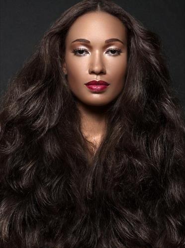 Female model photo shoot of Sensual_Native by Barry Druxman, makeup by Paul Spataro MU Hair