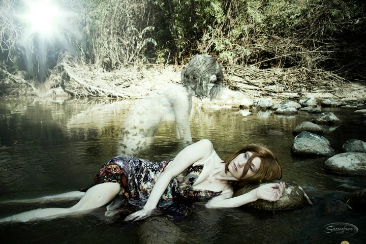 Female model photo shoot of Caribean Sera in Horse Shoe Lake
