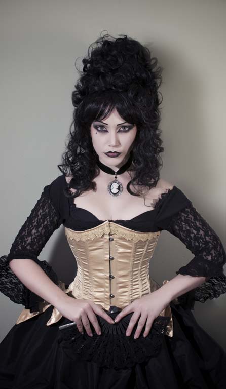 Female model photo shoot of DraculaClothing and Lady Amaranth