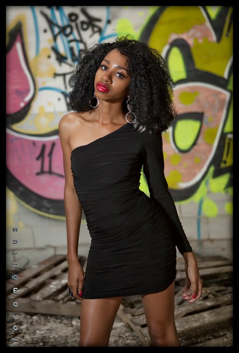 Female model photo shoot of MissKierra in Downtown Detroit, MI