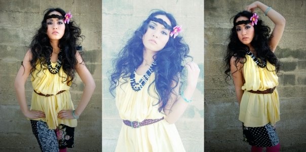 Female model photo shoot of thalia castillo, hair styled by LittleMissNatalie