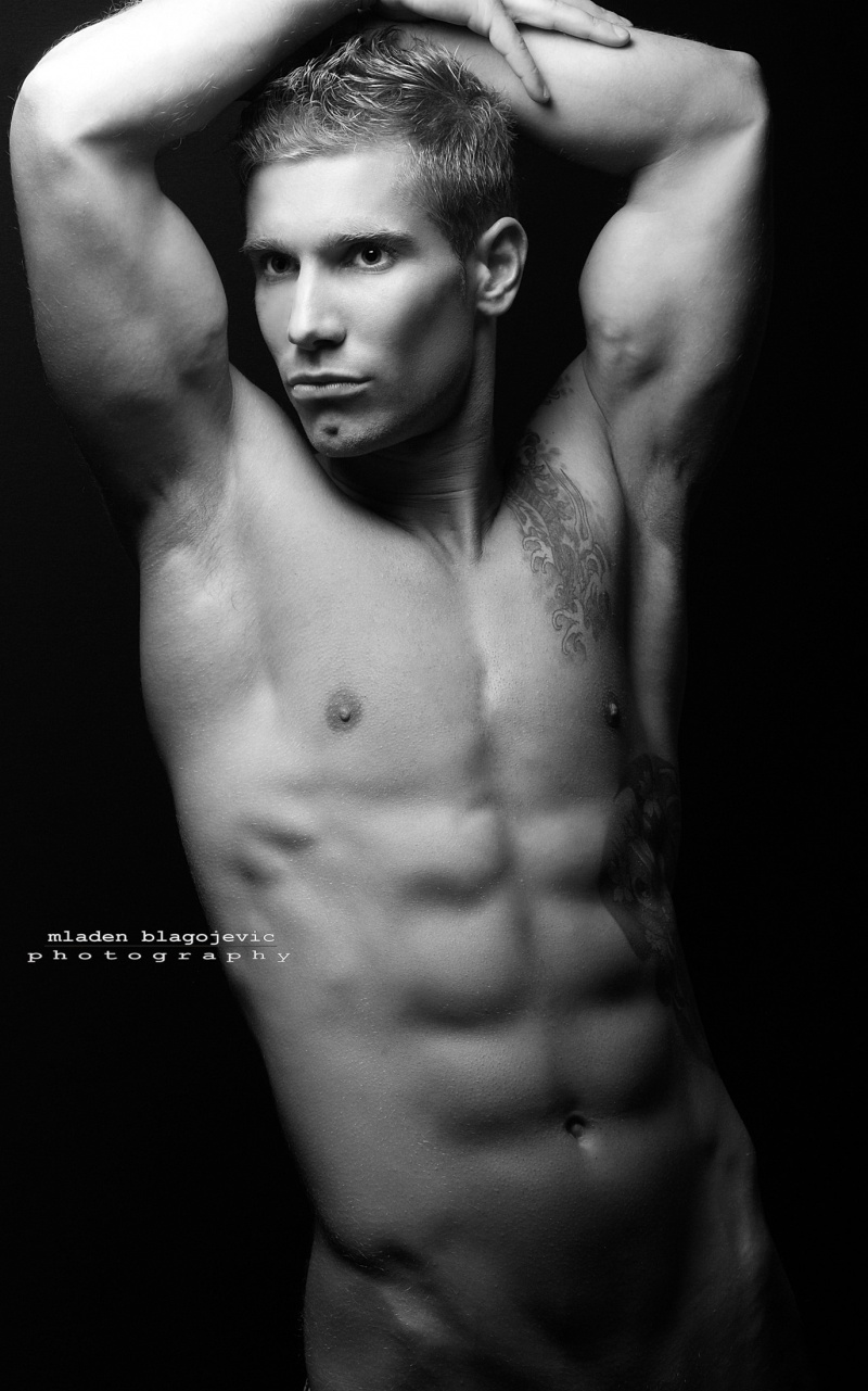 Male model photo shoot of Mladen Blagojevic