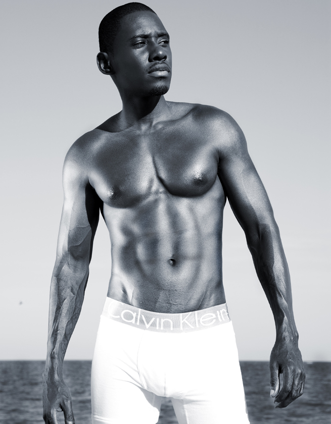 Male model photo shoot of Jefferson Sylla  in SOUTH BEACH, FL