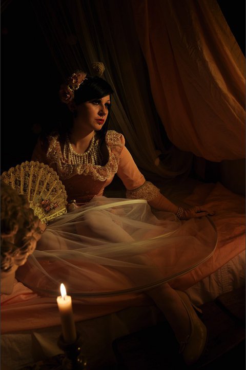 Female model photo shoot of Marquise Hexen in Paris