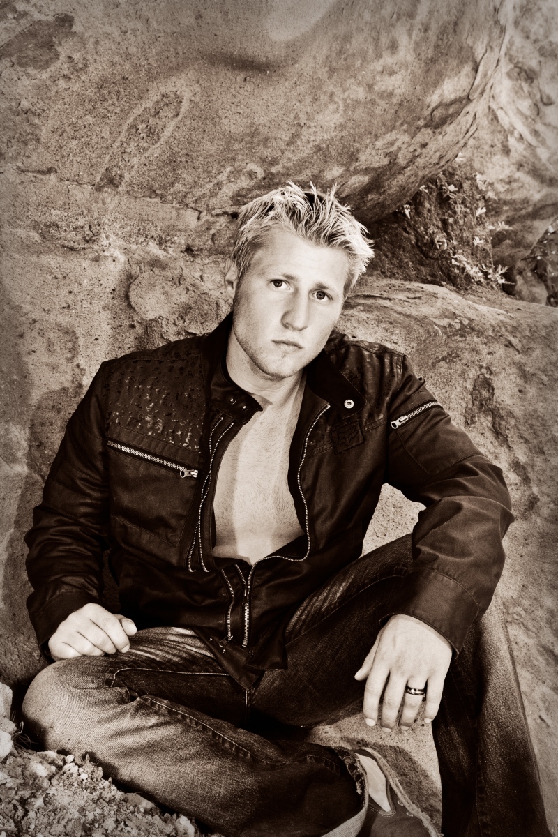 Male model photo shoot of Lucas Wolf by Travis H Lane Photo