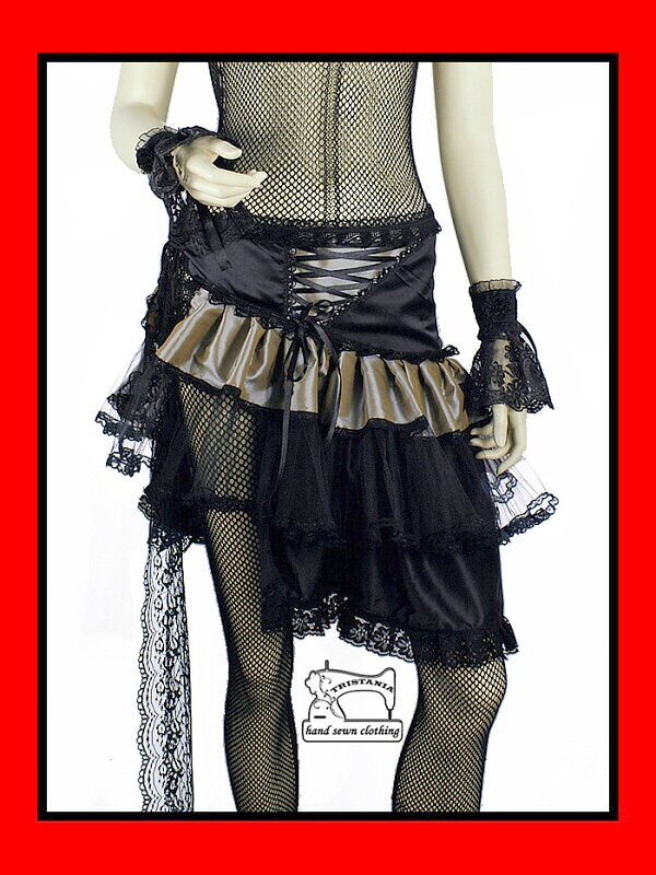 Female model photo shoot of 666Tristania666 in http://www.etsy.com/listing/75998340/gothic-skirt-clothing-goth-harajuku