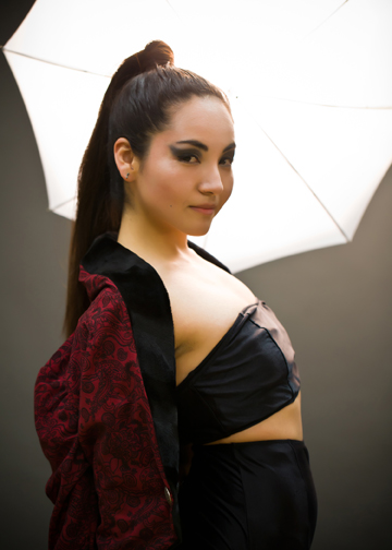 Female model photo shoot of Zarel Estrada