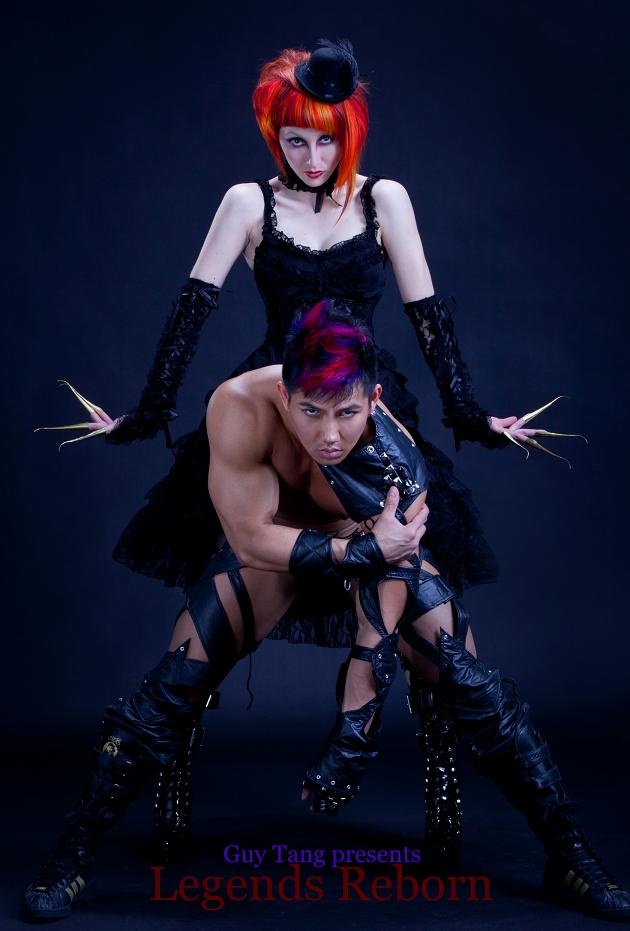 Female and Male model photo shoot of Ofelia Avina, Jeff Thailor and GUY TANG