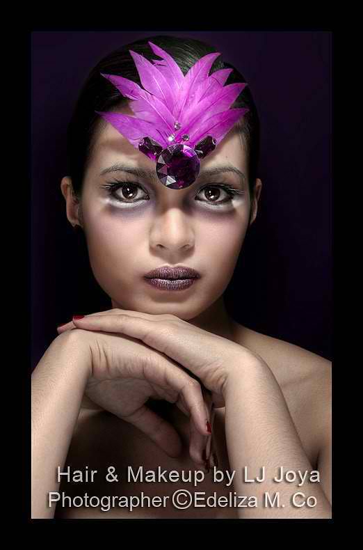 Female model photo shoot of Perk Up-MakeUp By LJ by Edeliza Miranda Co