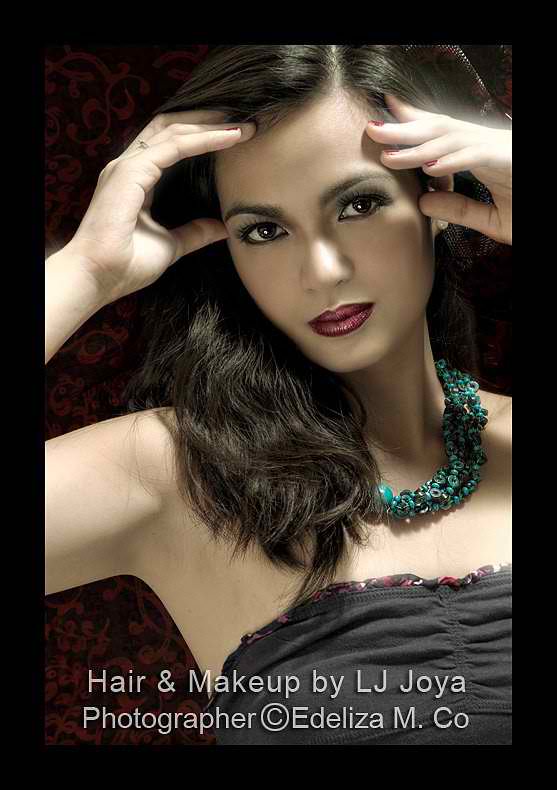 Female model photo shoot of Perk Up-MakeUp By LJ by Edeliza Miranda Co