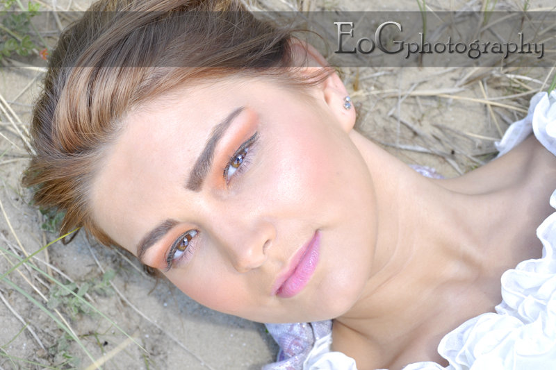 Female model photo shoot of EoG Photography in Murlough Beach