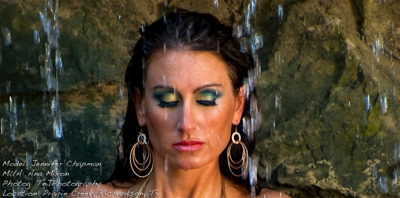 Female model photo shoot of ana makeupartist