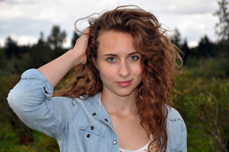 Female model photo shoot of C Hayley in Blueberry Farm, Bellevue