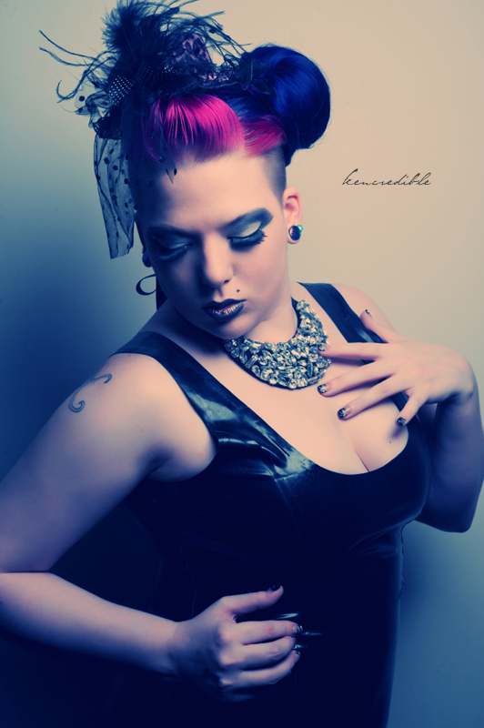 Female model photo shoot of MissLoLo by Kencredible in VA, makeup by ColorGaloreMUA
