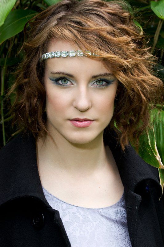Female model photo shoot of TheWelshLenny in Bryngarw park