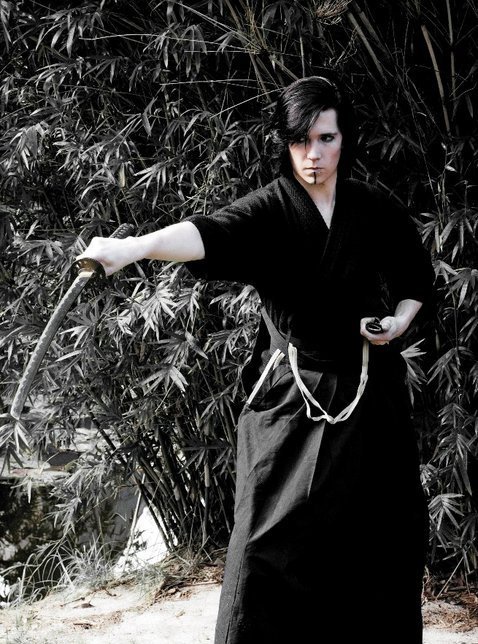 Male model photo shoot of EdDantez in Willow Pond ~ Japanese Gardens