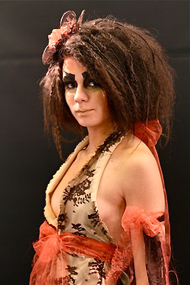 Female model photo shoot of Harriet Bailey Makeup
