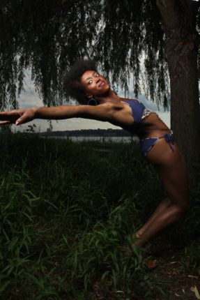 Female model photo shoot of Crown Soul Fashionista in New York