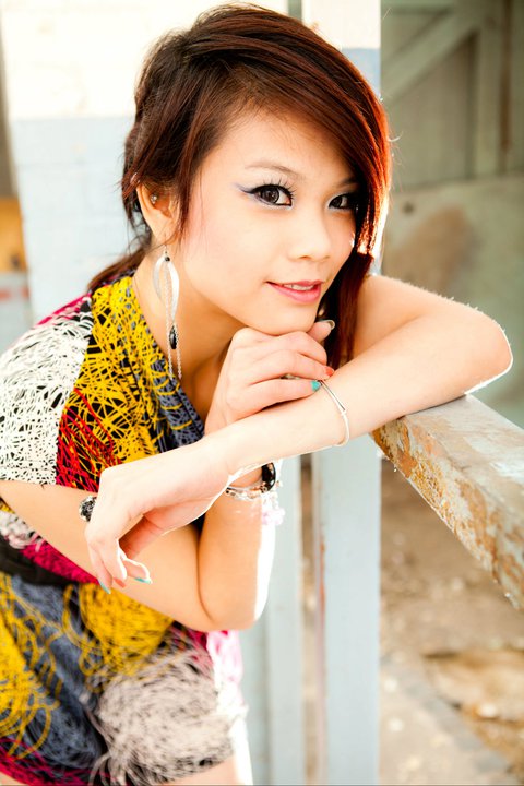 Female model photo shoot of vera ping wong in Birmingham Digbeth