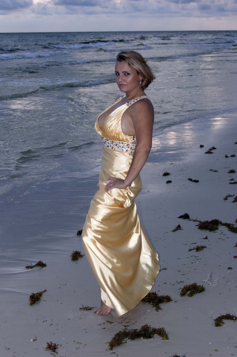 Male and Female model photo shoot of Curvy Candy Media and Miss Christi in Panama City Beach, FL