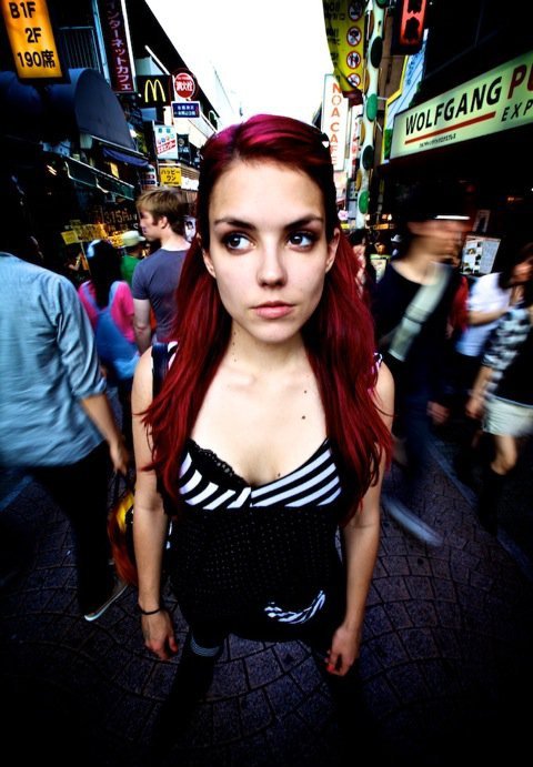Female model photo shoot of Rachel Lara in Harajuku, Japan