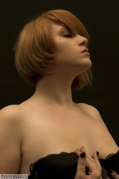 Female model photo shoot of Bruise_Violet
