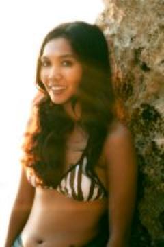 Female model photo shoot of Sonya Melani by Tony C in Padang Padang Beach - Bali