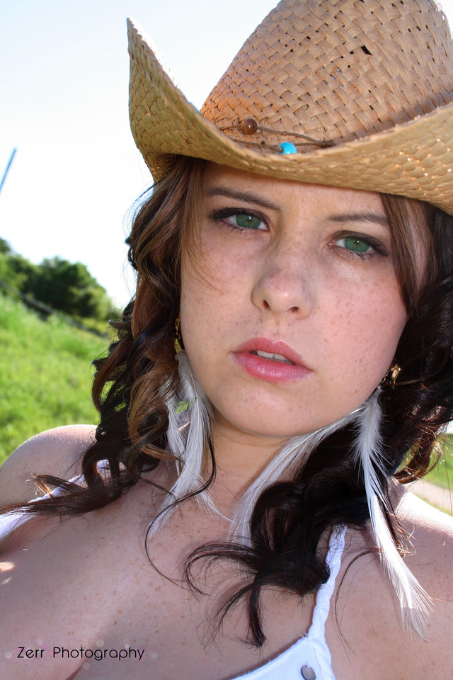 Female model photo shoot of Becky Saint in Rural