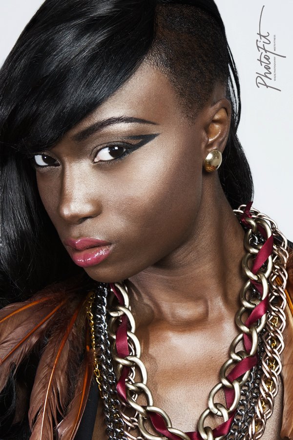 Female model photo shoot of Mesha Michelle by PhotoFit, wardrobe styled by Lolita and Edgar, makeup by Ronnie Tremblay