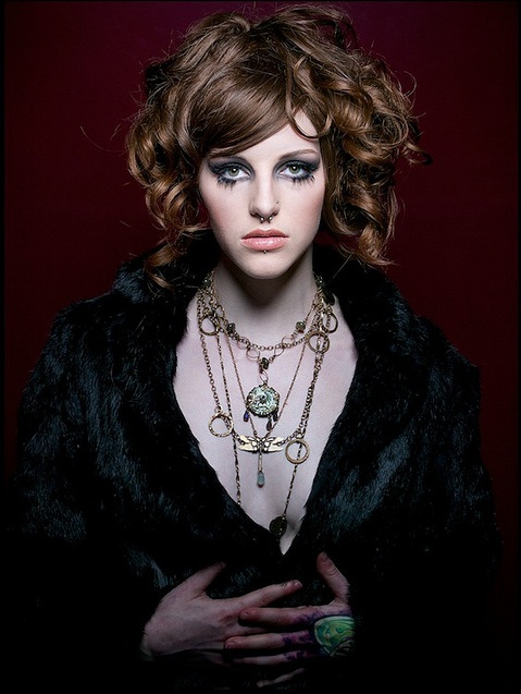 Female model photo shoot of Ace-Symmetric by NIMATARADJI photography, makeup by Loni Hale MUA