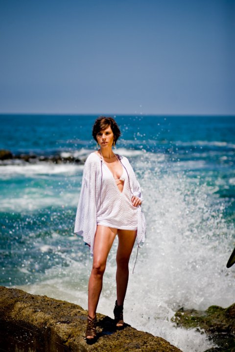 Female model photo shoot of Holly Elizabeth Jovenal in laguna beach, ca