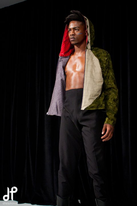 Male model photo shoot of ERICO JORDAN in RICHMOND FASHION WEEK 2011