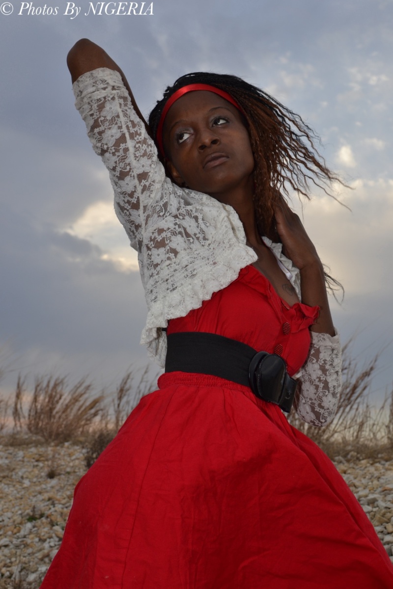 Female model photo shoot of Nigeria Hammad