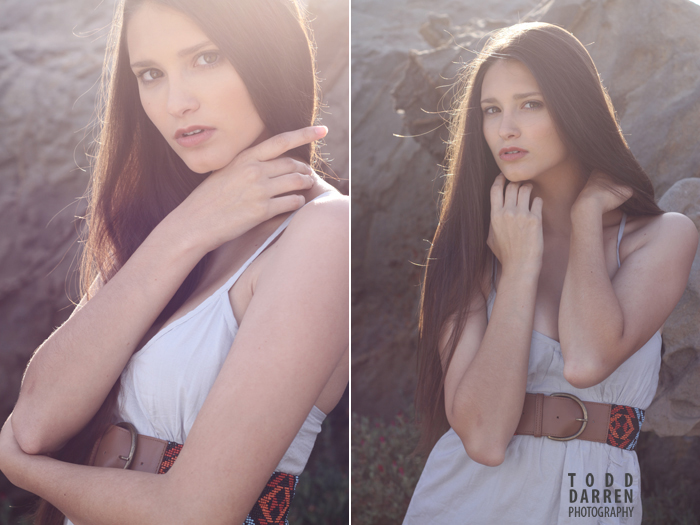 Female model photo shoot of Beata Poli by PhotoTodd in Corona Del Mar